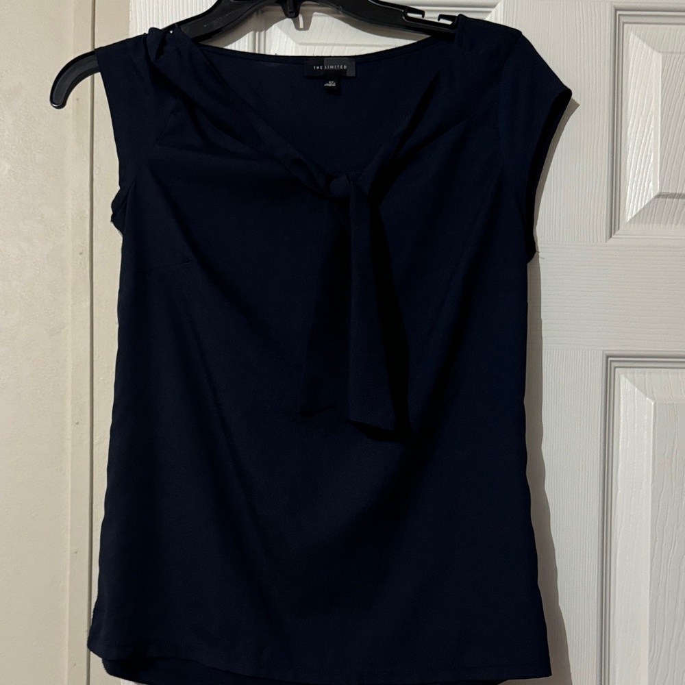 The Limited Navy Women's Blouse